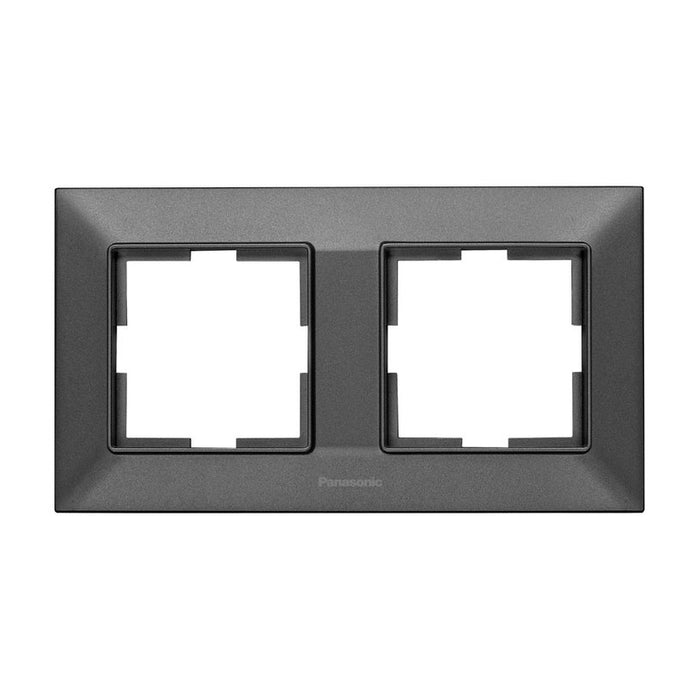 FRAME DOUBLE HORIZONTAL DARK GRAY PANASONIC Arkedia Slim