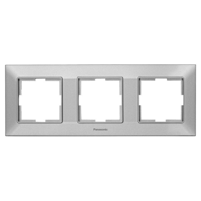 FRAME TRIPLE HORIZONTAL LIGHT GRAY PANASONIC Arkedia Slim