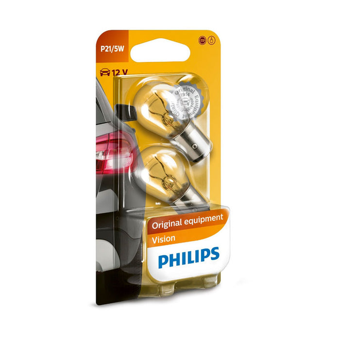 CAR BULB PHILIPS P21W/5 STANDARD PREMIUM 2 BL