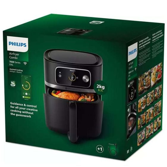 Fryer PHILIPS Airfryer Combi XXL Connected HD9880/90