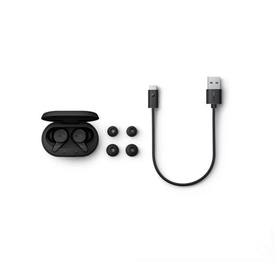 Wireless headphones with microphone PHILIPS TAT1207BK/00