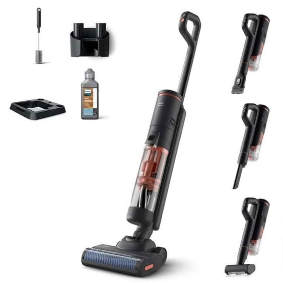 Cordless vacuum cleaner for dry and wet cleaning PHILIPS XW6264/11