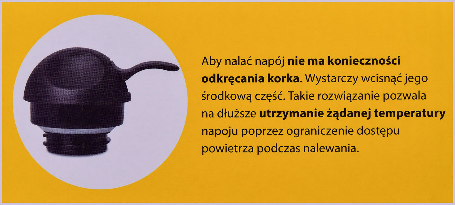 PROMIS Steel jug 2.0 l, coffee print