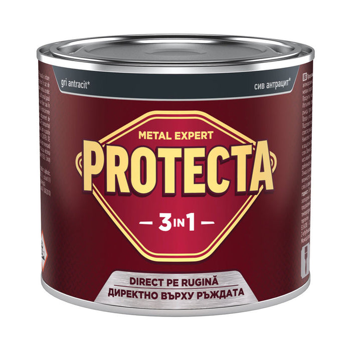 3 IN 1 ENAMEL LACQUER 500 ML ANTHRACITE GRAY PROTECTA PROTECTA