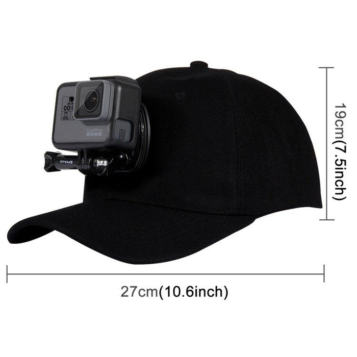 Puluz cap with sports camera mount (DJI, GoPro, Insta360)