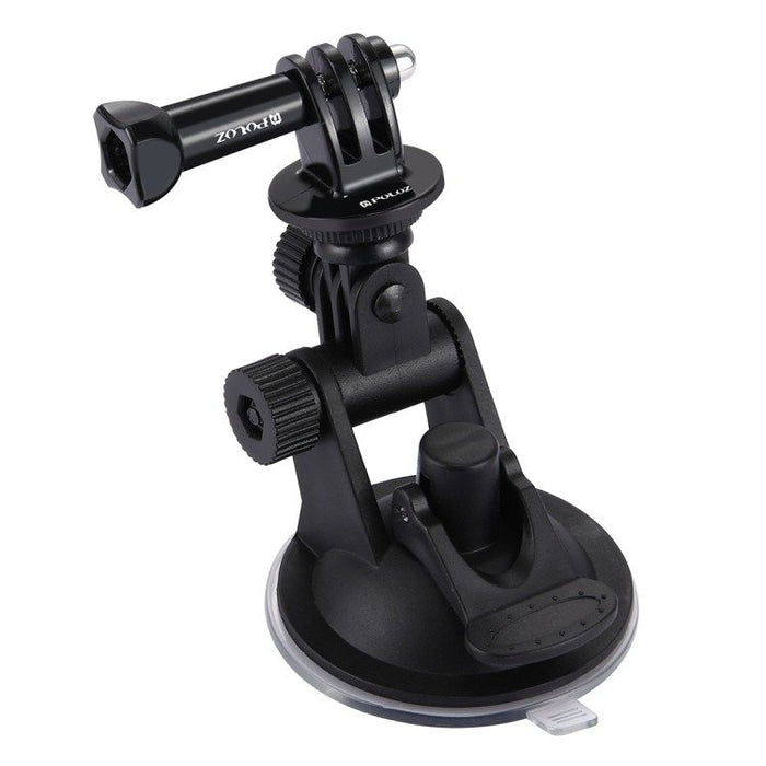 Puluz car windshield mount for sports cameras (including Osmo Action 5 Pro, Insta360 X5)