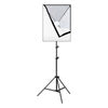 Studio set Puluz LED softbox 50x70cm, tripod, LED bulb 1 pc PU5070EU