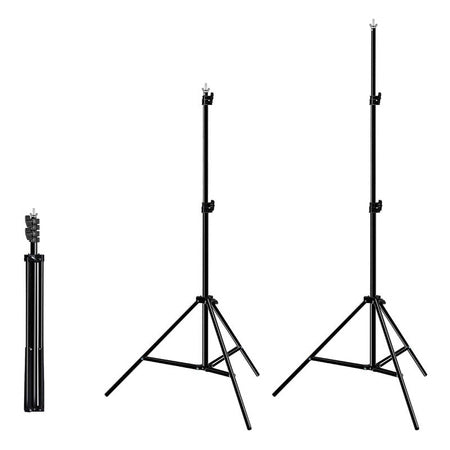 Photo studio background support Puluz 2x2m + Backdrops 3 pcs PKT5204