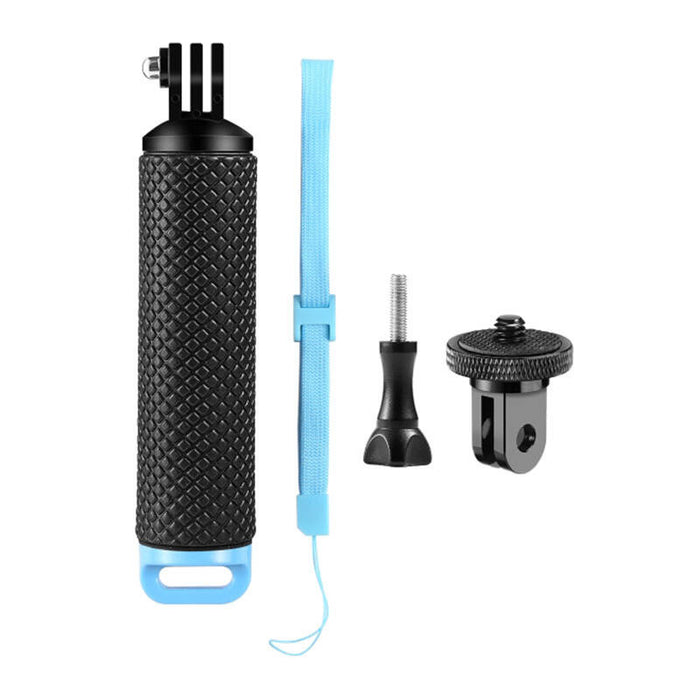 Puluz buoyancy mount for sports cameras and phones (DJI, GoPro, Insta360) (black)