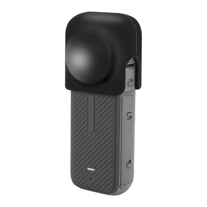 PULUZ silicone lens cover for Insta360 X4 / X5 (black)