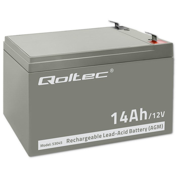 Battery for Uninterruptible Power Supply System UPS Qoltec 53045 14000 mAh 12 V