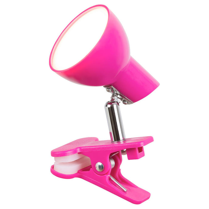LED TABLE LAMP WITH CLIP 5W 360LM 3K PINK RABALUX NOAH