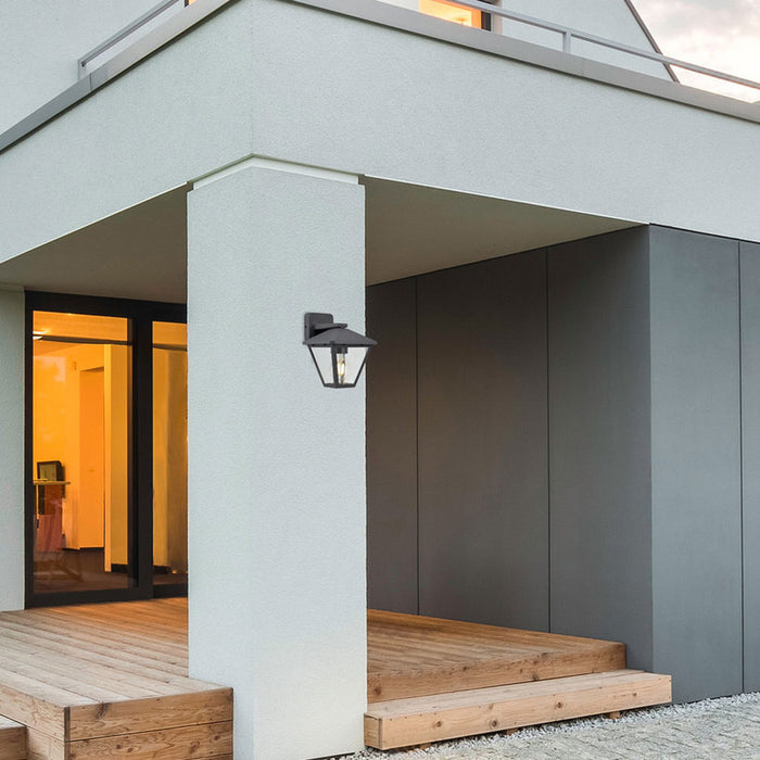 GARDEN LANTERN UPPER BRACKET E27 IP44 BLACK RABALUX PARAVENTO