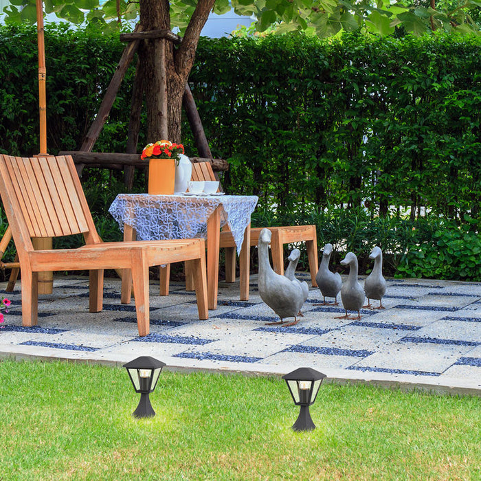 GARDEN LANTERN STANDING E27 IP44 BLACK RABALUX PARAVENTO