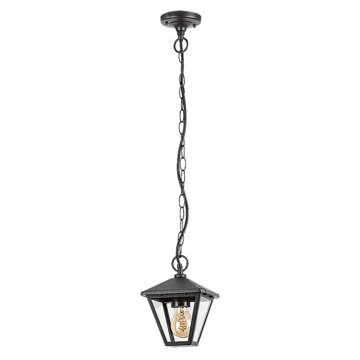 GARDEN HANGING LANTERN E27 IP44 BLACK RABALUX PARAVENTO