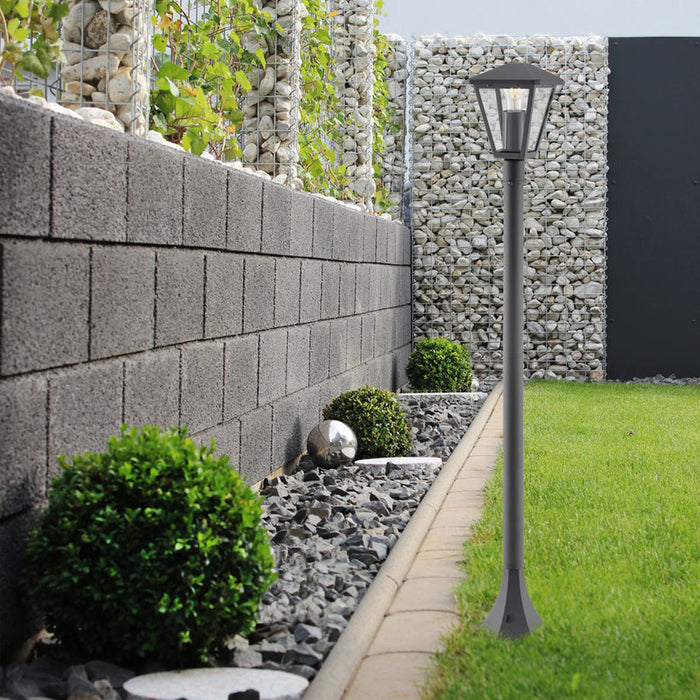 GARDEN LANTERN STANDING E27 IP44 H102CM BLACK RABALUX PARAVENTO