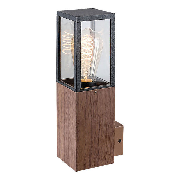 GARDEN FLIGHT E27 IP44 OAK RABALUX WALES