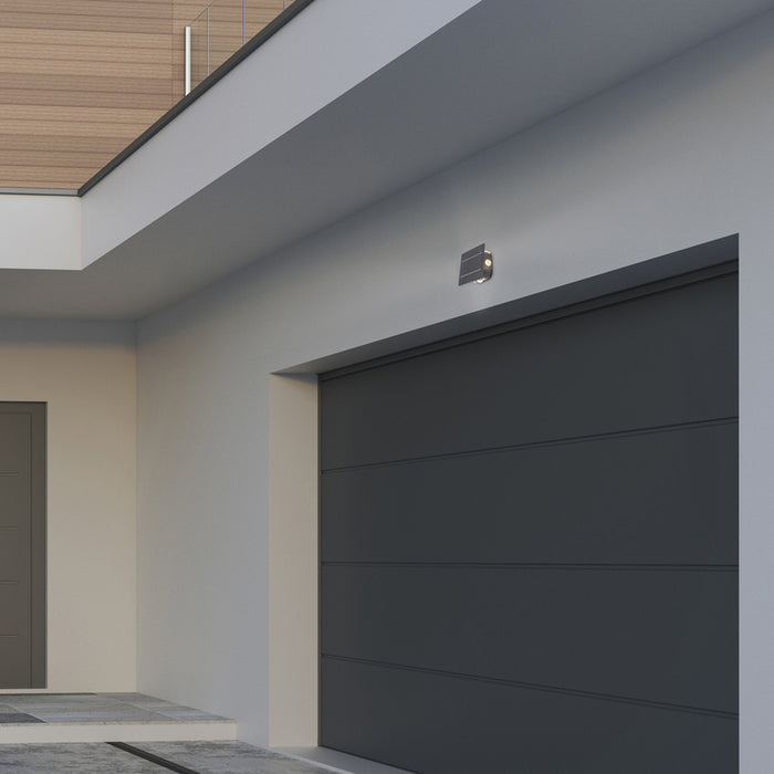 LED SOLAR WALL 0.5W 3000-6000K BLACK RABALUX EMMEN