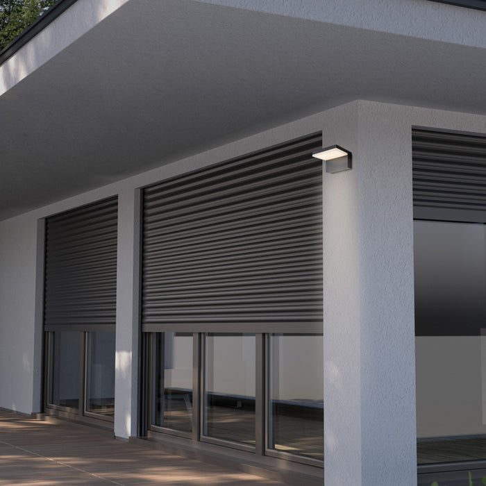 LED WALL LIGHT 10W 4000K IP54 BLACK RABALUX ZARAGOZA