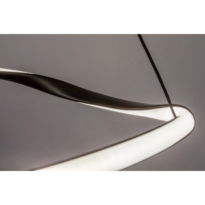 LED PENDANT 40W 4000K 2070LM BLACK RABALUX MIROSSI