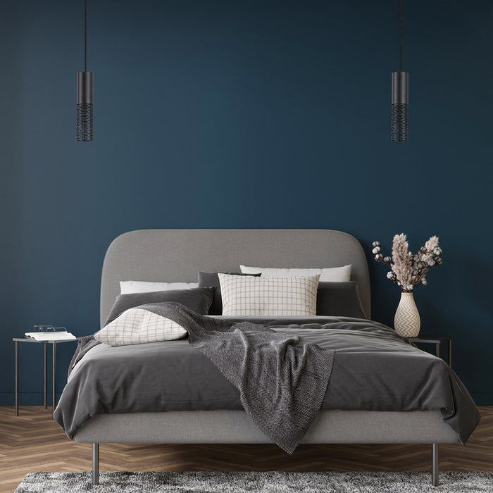 PENDANT GU10 35W BLACK RABALUX NASIS