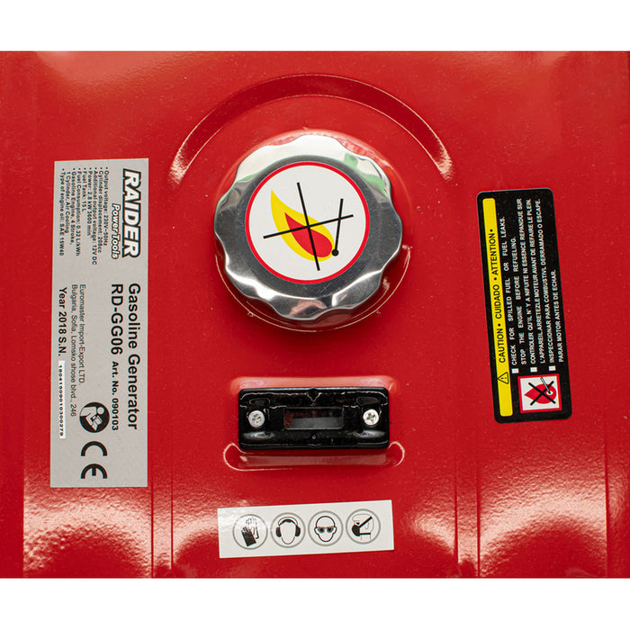 GASOLINE GENERATOR RAIDER RD-GG06 2800 W