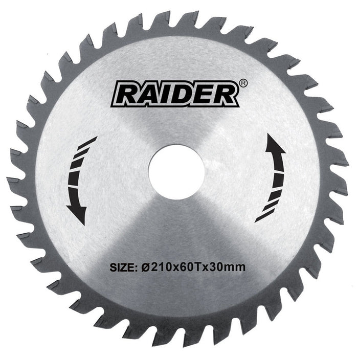 CIRCULAR DISC 210X60TX30MM RAIDER