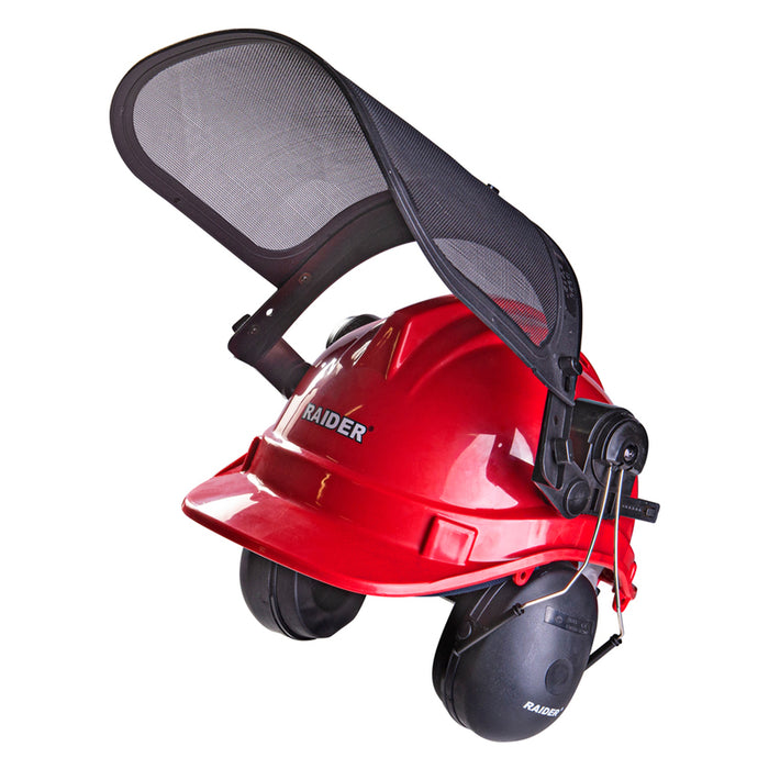 HELMET NET AND EAR EAR SAFETY RAIDER RD