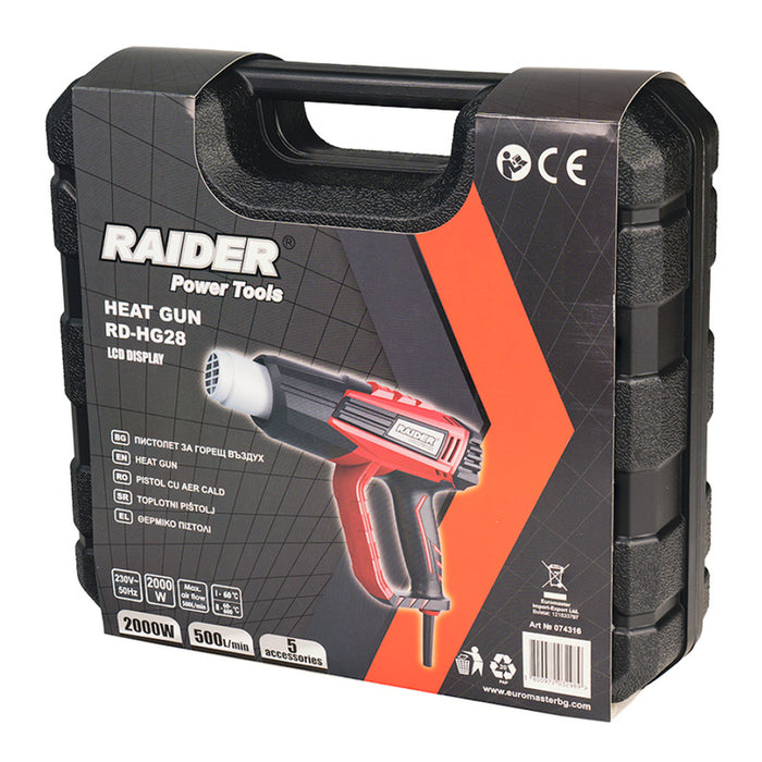 RAIDER RD-HG28 HOT AIR GUN