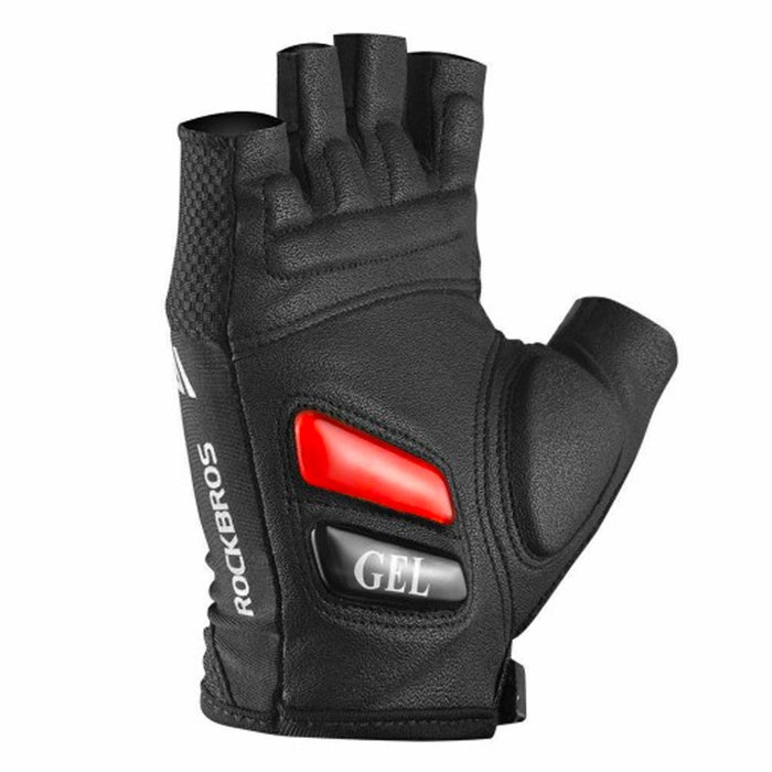 Rockbros S143-BK XXL cycling gloves with gel inserts - black