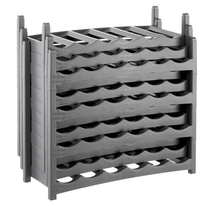 ROTHO Vario Wine Rack Anthracite - Stand for 6 Bottles