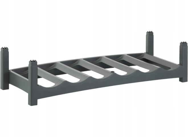 ROTHO Vario Wine Rack Anthracite - Stand for 6 Bottles