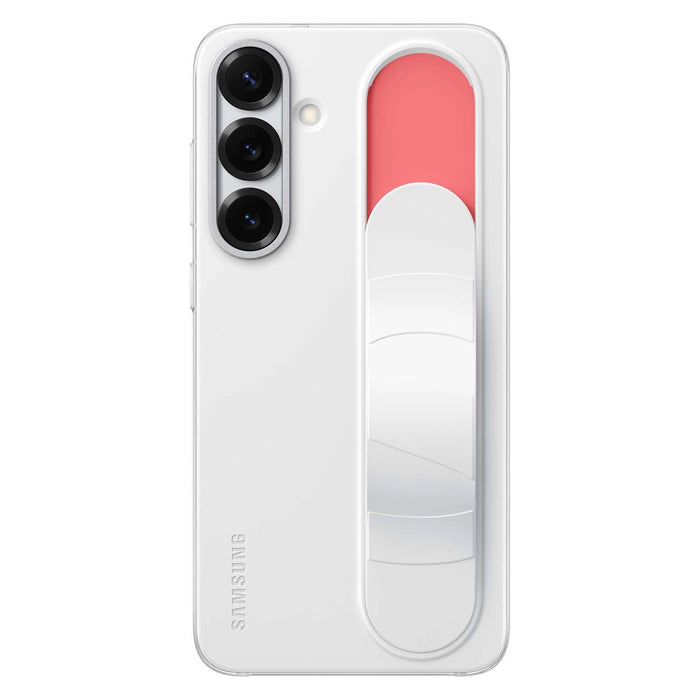 Samsung Standing Grip Case EF-GS931CWEGWW Silicone Case with Holder / Stand for Samsung Galaxy S25 - White