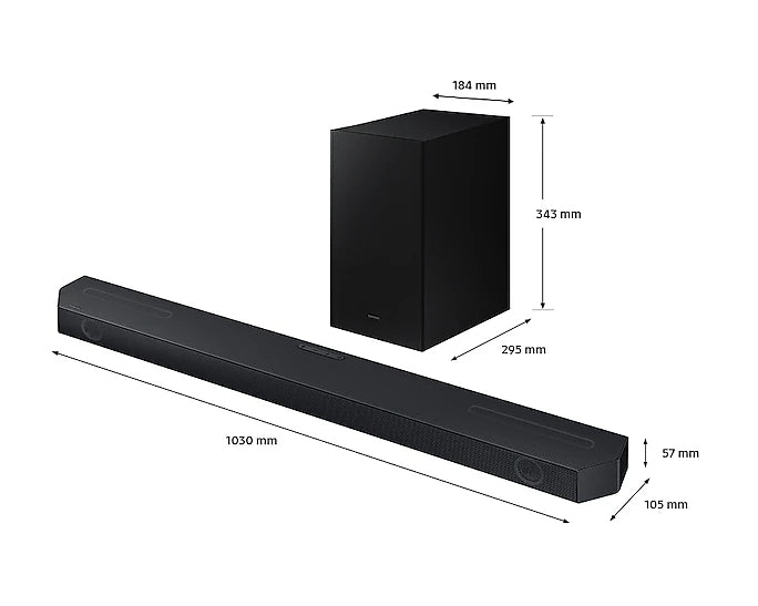 Soundbar system Samsung HW-Q600C/EN