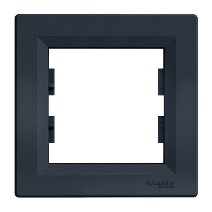 SINGLE HORIZONTAL FRAME ANTHRACITE SCHNEIDER ASFORA