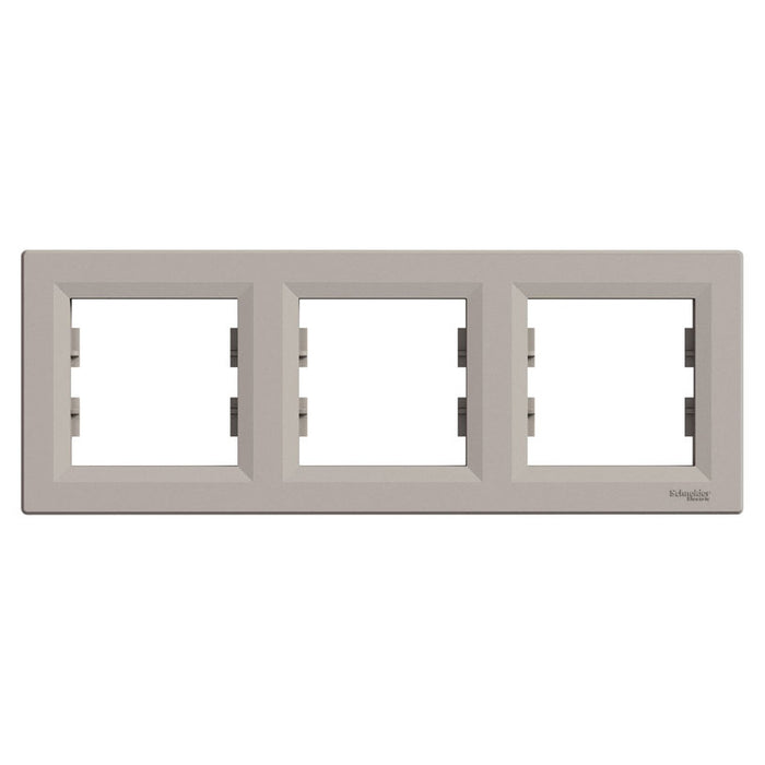 TRIPLE HORIZONTAL FRAME BRONZE SCHNEIDER ASFORA