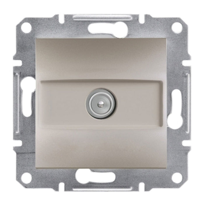 TV OUTLET BRONZE SCHNEIDER ASFORA