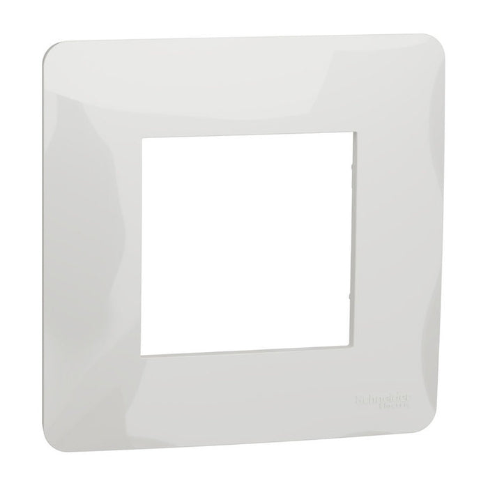 SINGLE FRAME WHITE SCHNEIDER UNICA (NU200218)