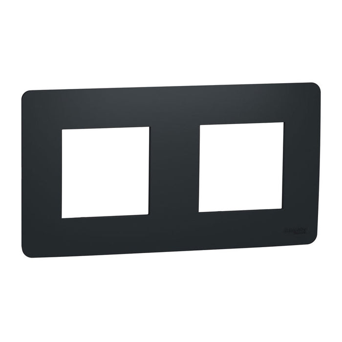 DOUBLE FRAME ANTHRACITE SCHNEIDER UNICA (NU200454)