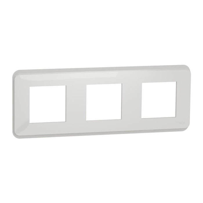 TRIPLE FRAME WHITE SCHNEIDER UNICA (NU400618)