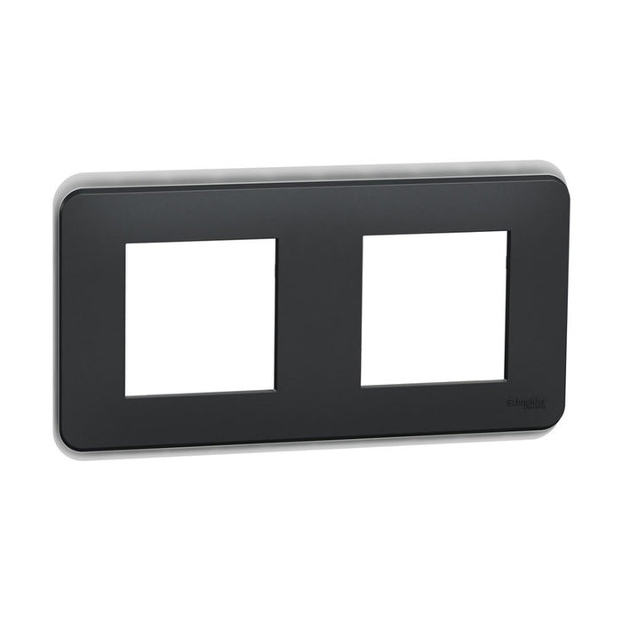 DOUBLE FRAME ANTHRACITE SCHNEIDER UNICA (NU400454)