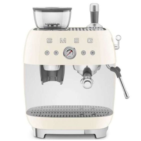 Coffee machine SMEG EGF03CREU, 15 bar, 1650 W, Cream