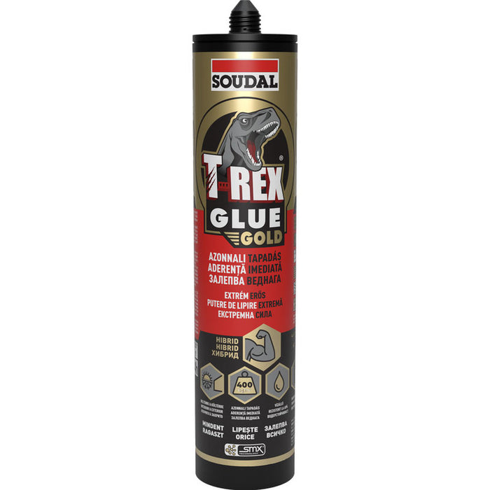 POLYMER ADHESIVE WHITE SOUDAL T-REX GOLD