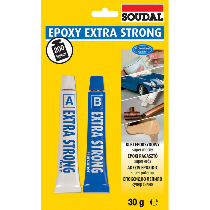 EPOXY ADHESIVE EPOXY EXTRA STRONG 30 G SOUDAL
