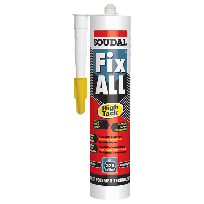 FIX ALL HIGH TACK ASSEMBLY ADHESIVE 290 ML SOUDAL