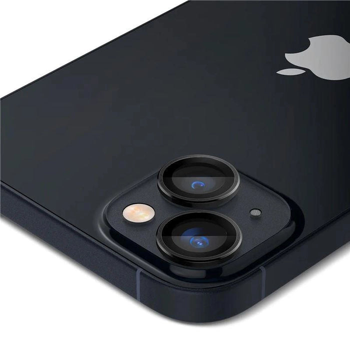Spigen Glas.tR EZ Fit Optik Camera Protector for iPhone 14 / Plus / 15 / Plus - Black 2 pcs.