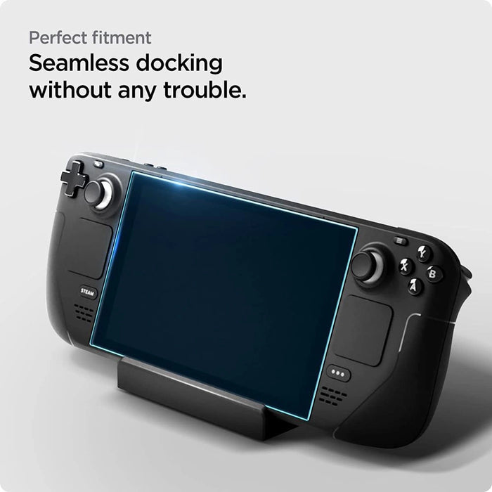 Spigen Glas.tR EZ Fit Tempered Glass for Steam Deck