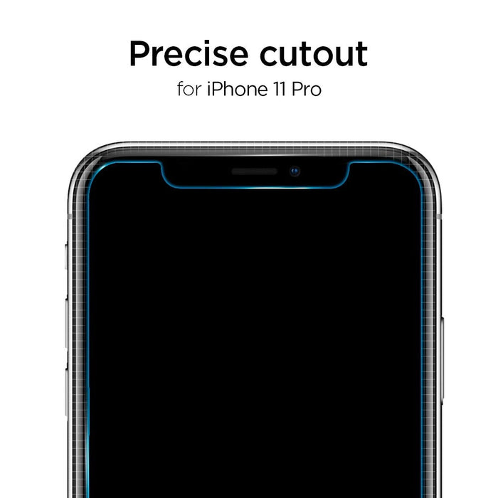 Spigen ALM Glas.tR Slim tempered glass for iPhone 11 / XR - 2 pcs.