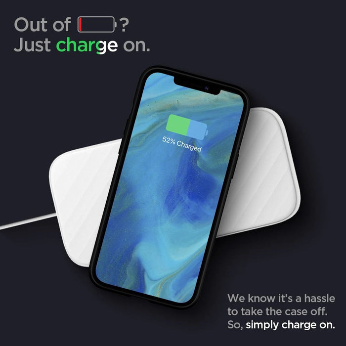 Spigen Rugged Armor Case for iPhone 12 / iPhone 12 Pro - Matte Black