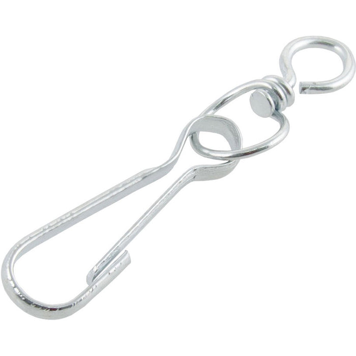 CARABINER SIMPLEX WITH SWIVEL 60 MM SUKI